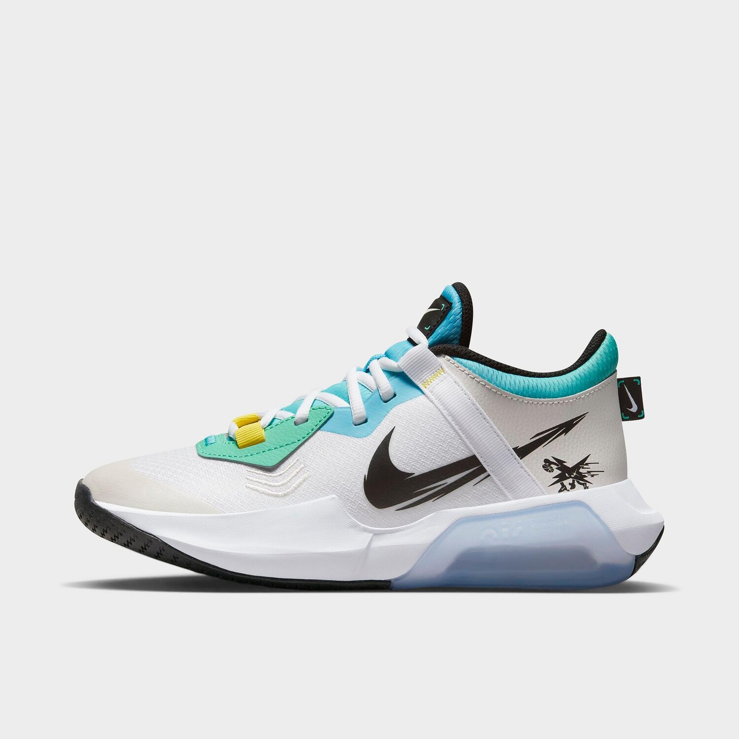 

Баскетбольные кроссовки Nike Air Zoom Crossover для больших детей, белый
