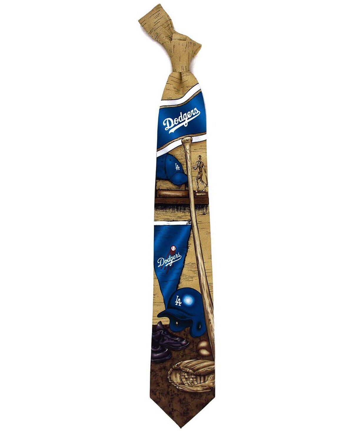 

Мужской разноцветный галстук Los Angeles Dodgers Nostalgia Eagles Wings
