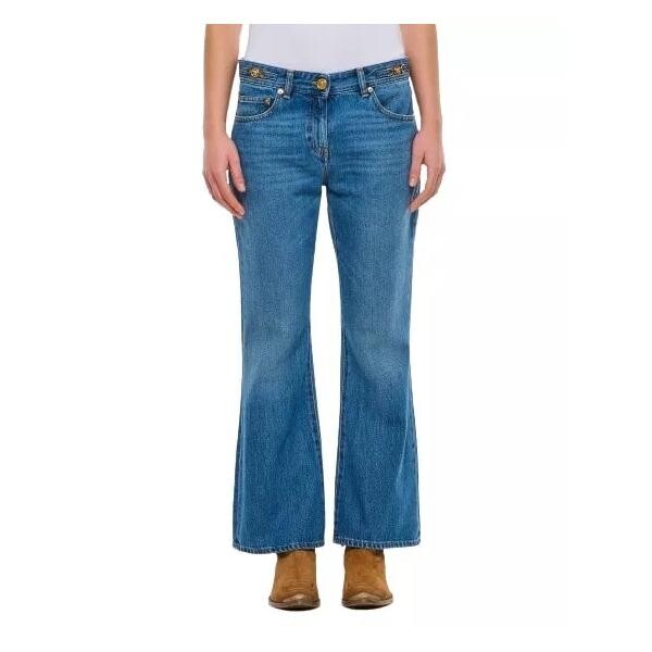 

Джинсы slim denim pants Versace, синий