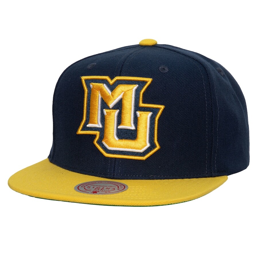 

Бейсболка Mitchell & Ness Marquette Golden Eagles, синий