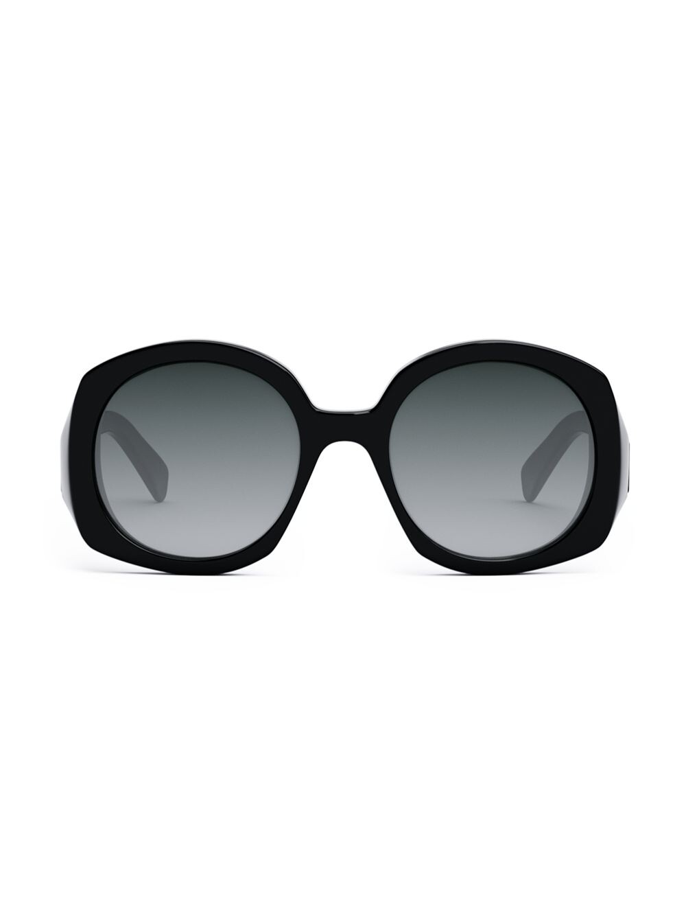 

Круглые солнцезащитные очки Bold 3 Dots 53MM CELINE, черный