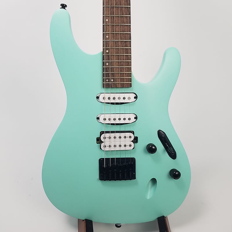 цена Электрогитара Ibanez S561SFM Standard Electric Guitar - Sea Foam Green Matte