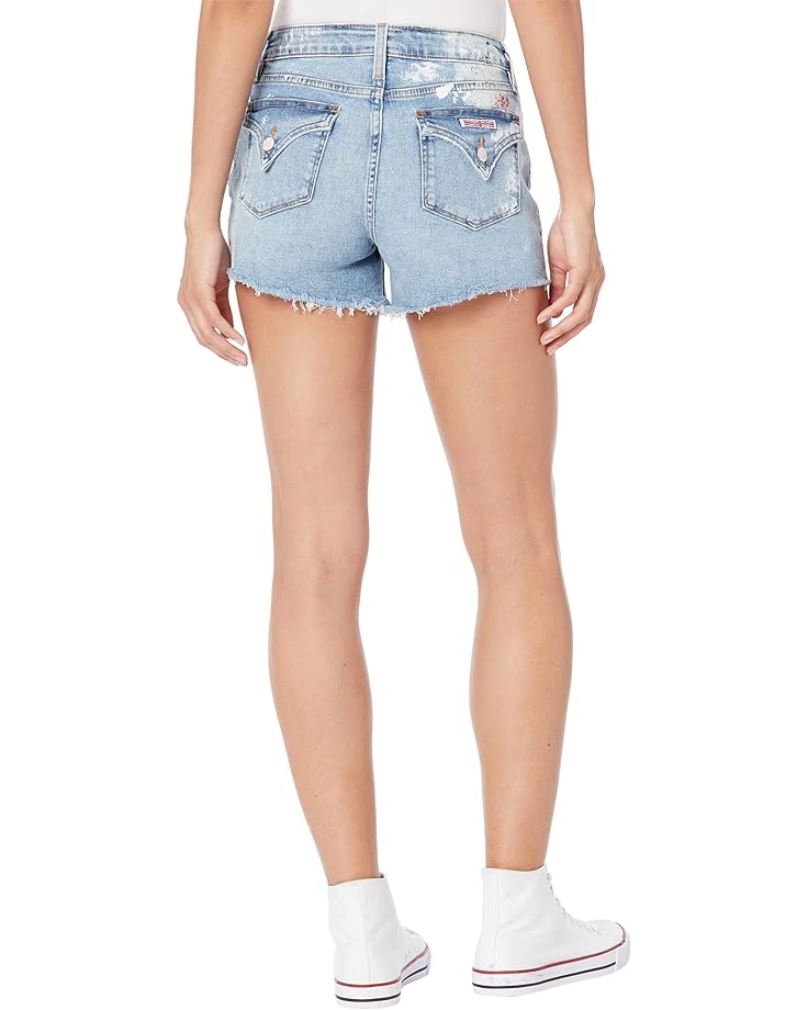Шорты Hudson Jeans Croxley High-Rise Shorts in Pigment Explosion, цвет Pigment Explosion шорты hudson jeans croxley cuffed shorts in white белый