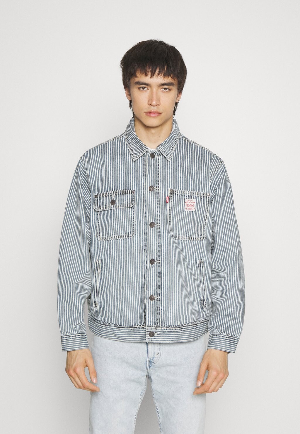 

Джинсовая куртка Levi's Workwear SUNRISE TRUCKER, цвет railroad