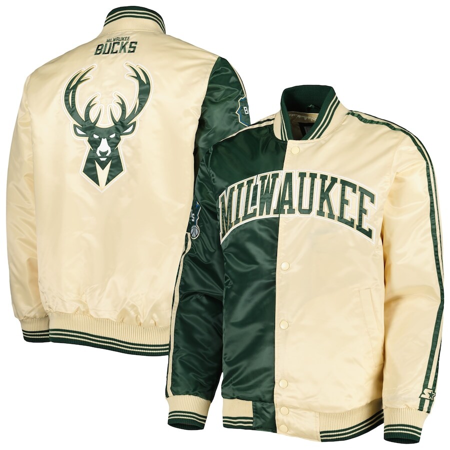 

Куртка Starter Milwaukee Bucks, зеленый