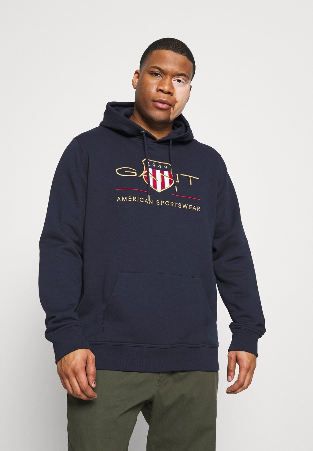 

Толстовка PLUS ARCHIVE SHIELD HOODIE GANT, вечерний синий