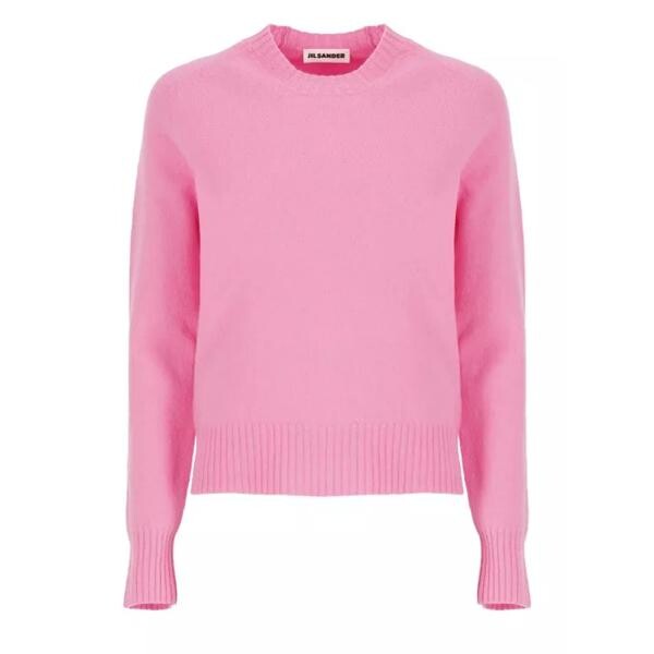 

Свитер wool sweater Jil Sander, розовый