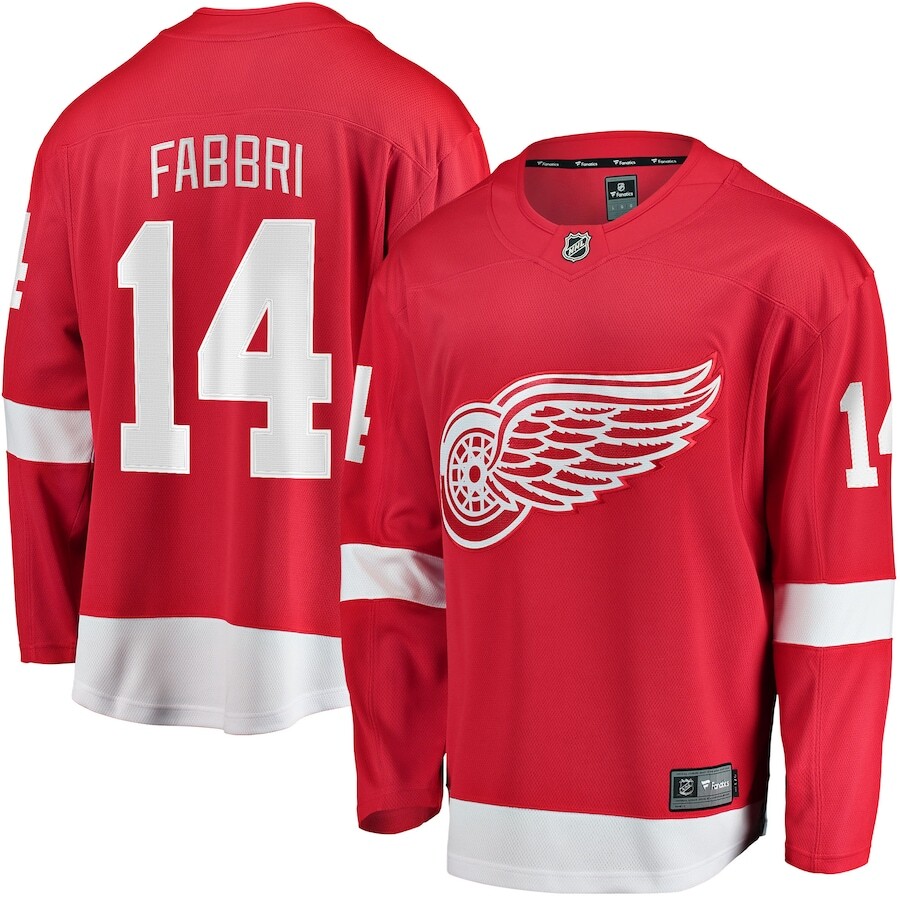 

Джерси Fanatics Branded Detroit Red Wings, красный