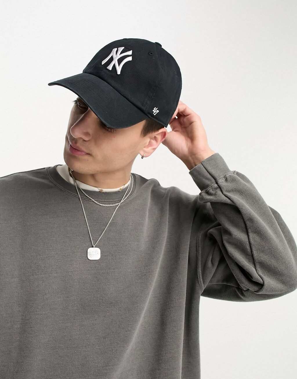 

Черная бейсболка 47 Brand MLB NY Yankees