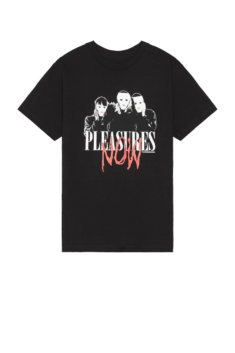 

Футболка Pleasures Masks T-shirt, черный