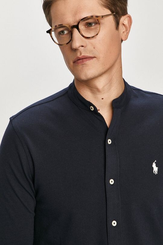 

Рубашка из хлопка Polo Ralph Lauren, темно-синий