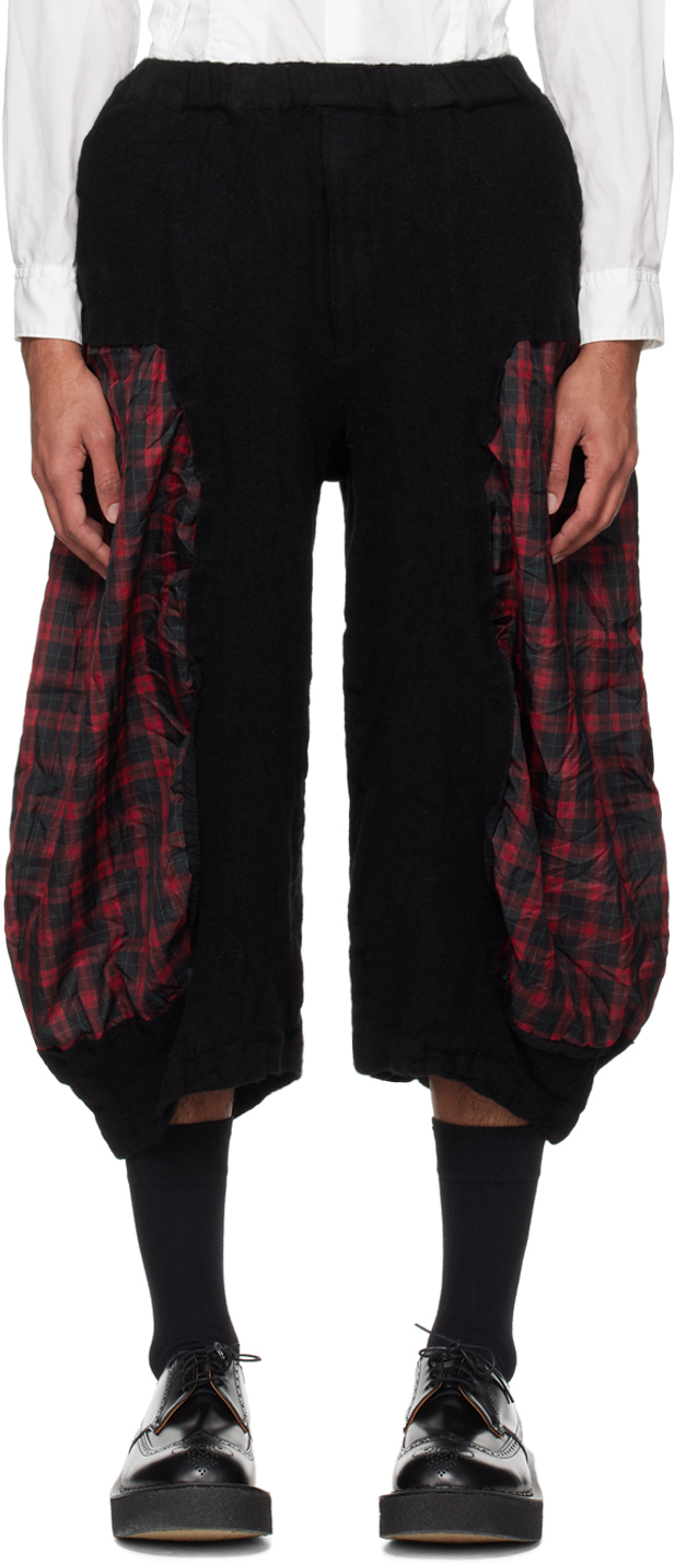 Черные брюки в клетку Comme Des Garcons, цвет Black/Red брюки женские алтекс с карманами в клетку размер 54