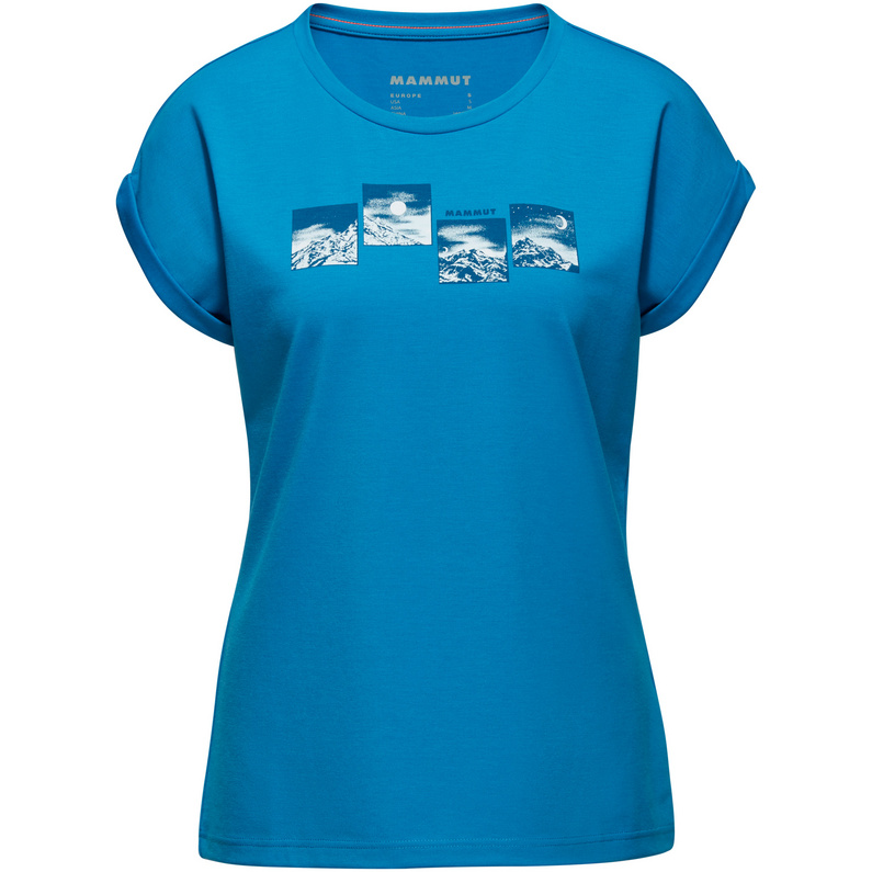 Женская футболка Mountain Day And Night Mammut, синий
