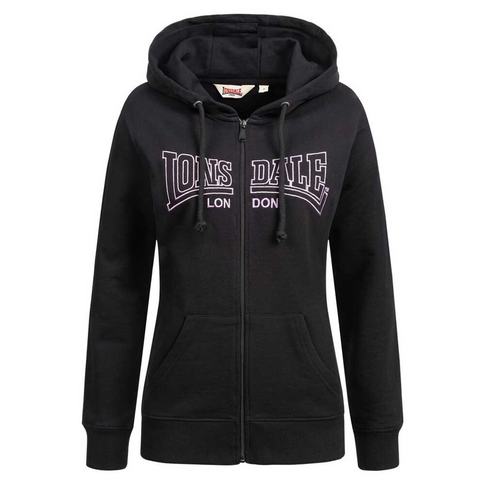 

Толстовка Lonsdale Golspie Full Zip, черный