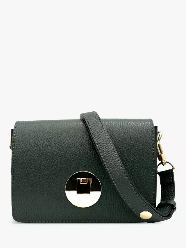 

Сумка кросс-боди Apatchy The Newbury Leather, цвет racing/green