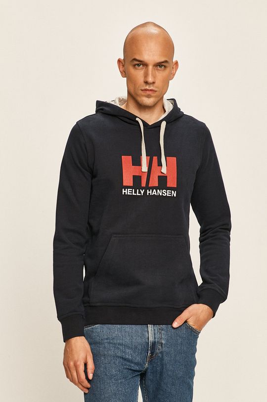 Худи с логотипом HH Helly Hansen, темно-синий