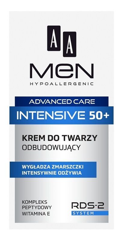 AA Men Advanced Care 50+ крем для лица, 50 ml