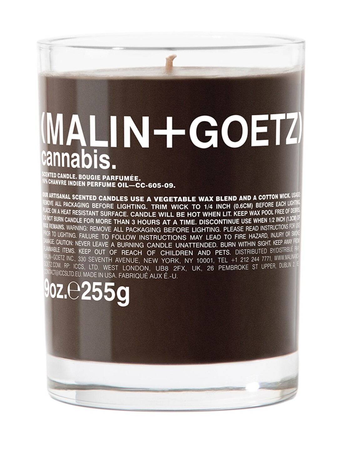 

Ароматическая свеча Malin Goetz CANNABIS CANDLE