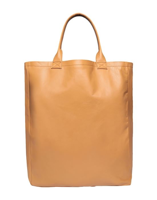 100% кожаная сумка 8 by YOOX женская сумка клатч из натуральной кожи с металлическим украшением