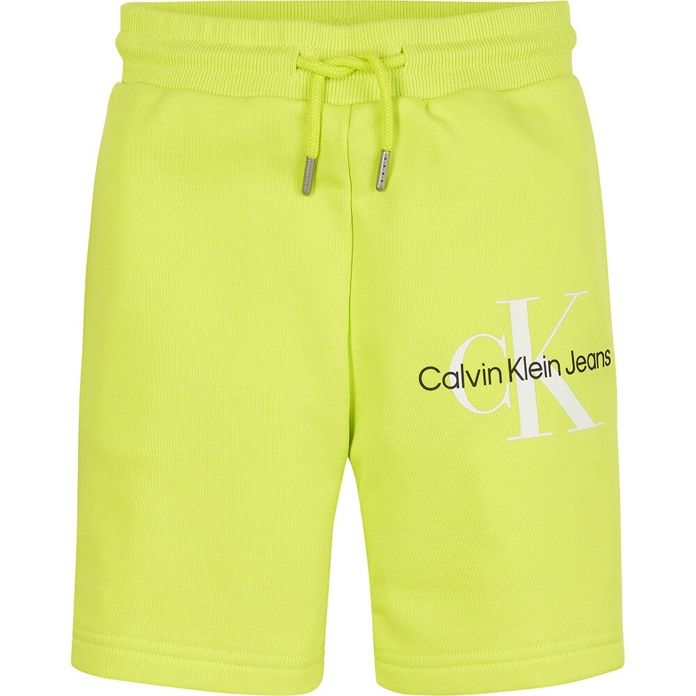 

Джинсовые шорты Calvin Klein Jeans Glow In The Dark LogoDenim Shorts, синий