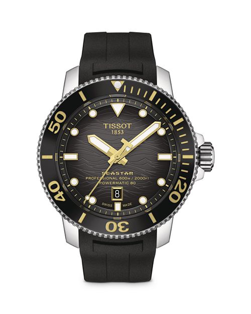 Профессиональные часы Seastar 2000, 46 мм Tissot, цвет Gray часы tissot seastar 2000 professional t120 607 11 041 00