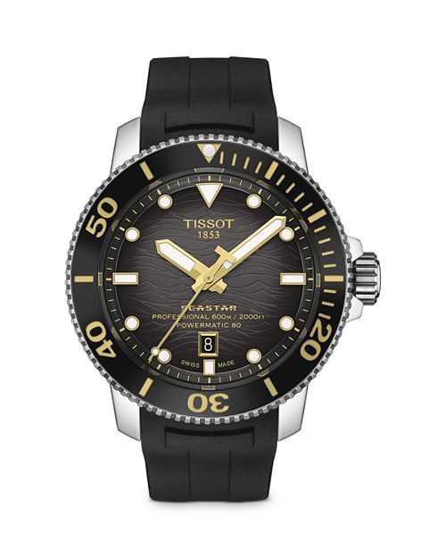 

Профессиональные часы Seastar 2000, 46 мм Tissot, цвет Gray