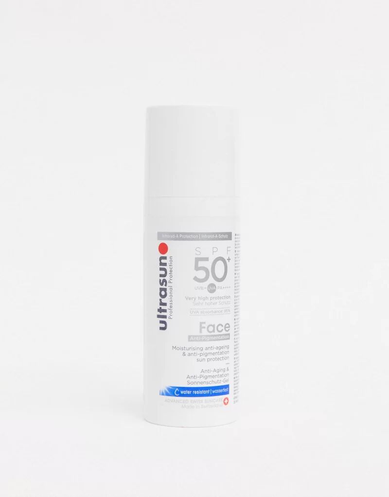 

Ultrasun – Anti-Age & Anti-Pigmentation – солнцезащитный крем для лица с солнцезащитным фактором 50+ для особо чувствительной кожи, 50 мл