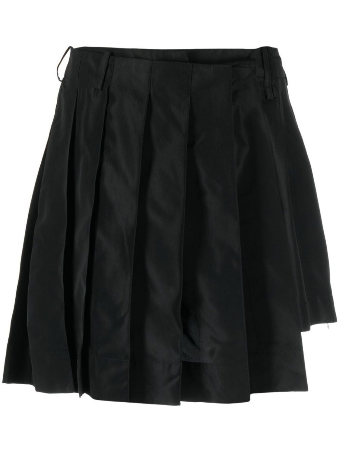 

Simone Rocha high-waisted asymmetric-hem skirt, черный