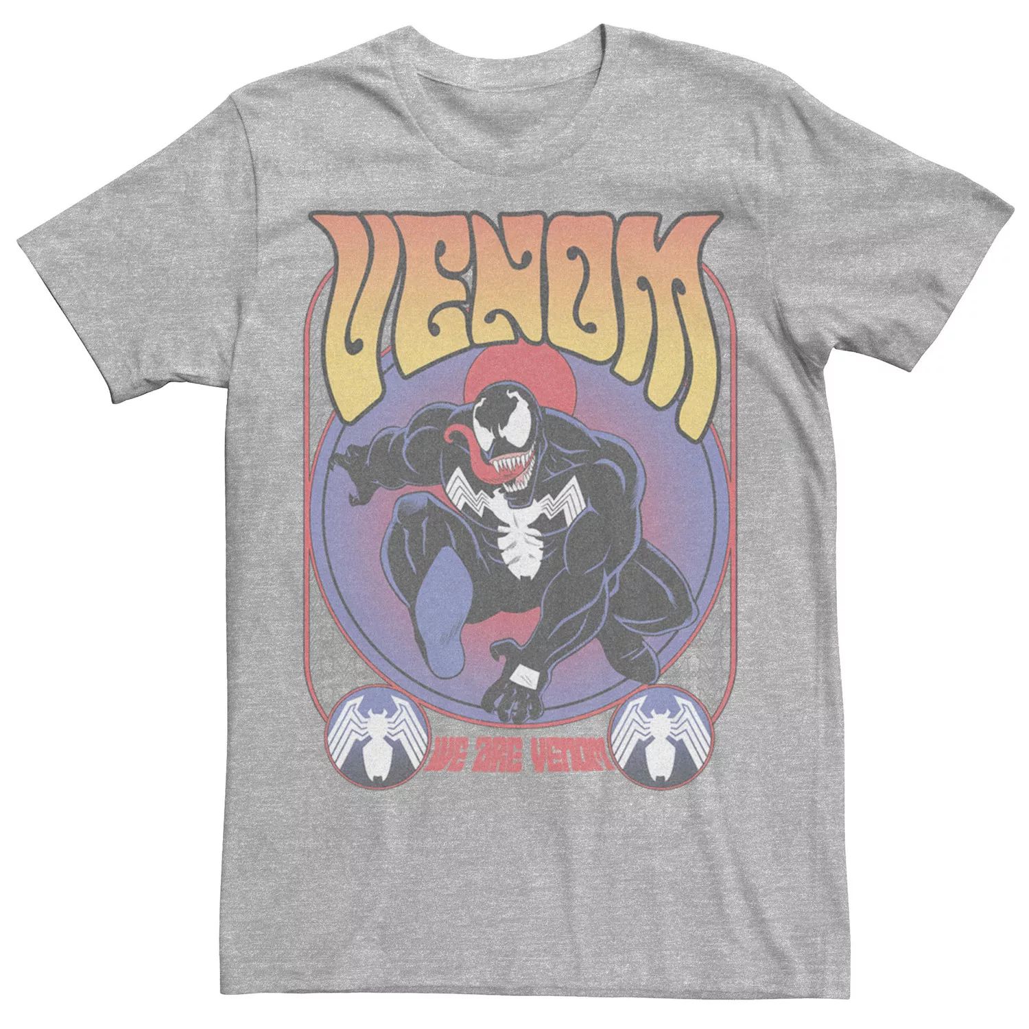 футболка marvel venom face с изображением we are venom teeth черный Мужская футболка Marvel Comics Retro We Are Venom с портретом Venom Licensed Character