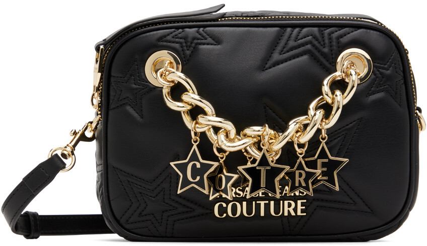 

Черная сумка со звездами Versace Jeans Couture