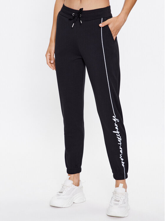 

Спортивные брюки стандартного кроя Armani Exchange, черный