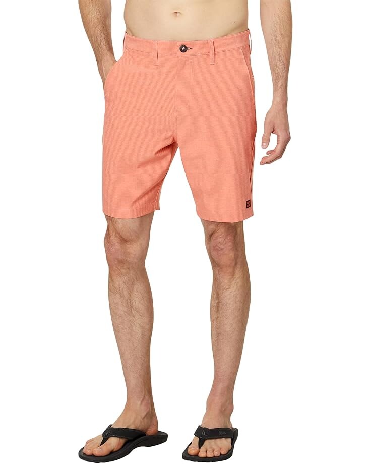 

Шорты Billabong Crossfire Mid 19" Hybrid Shorts, цвет Coral