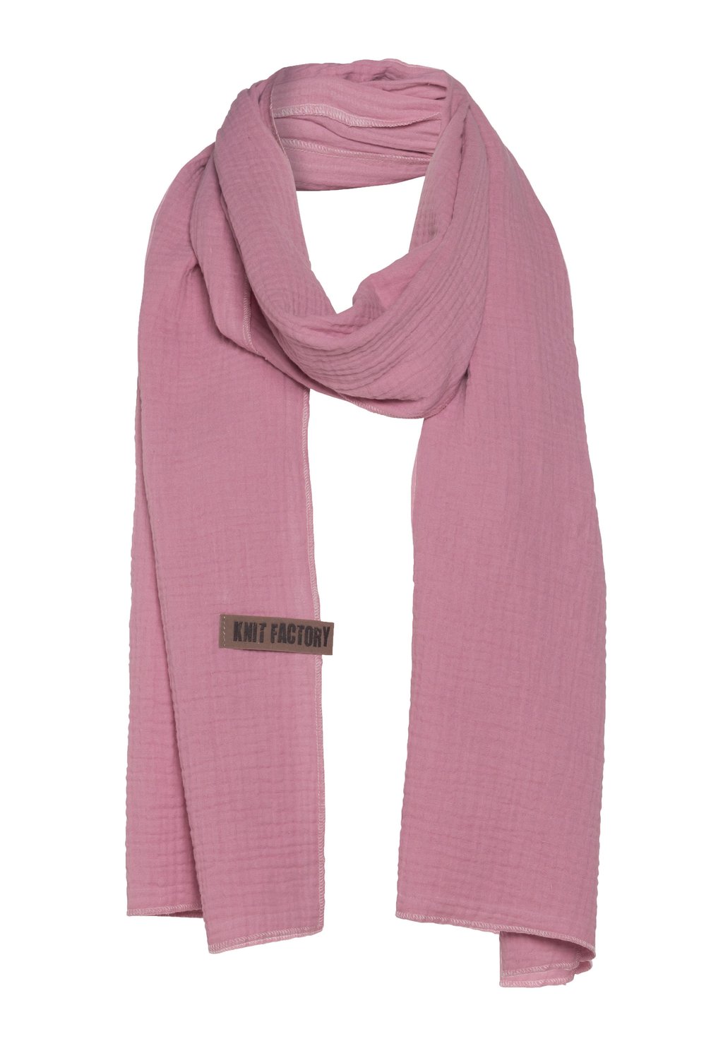 цена Шарф LIV Knit Factory, цвет lilac