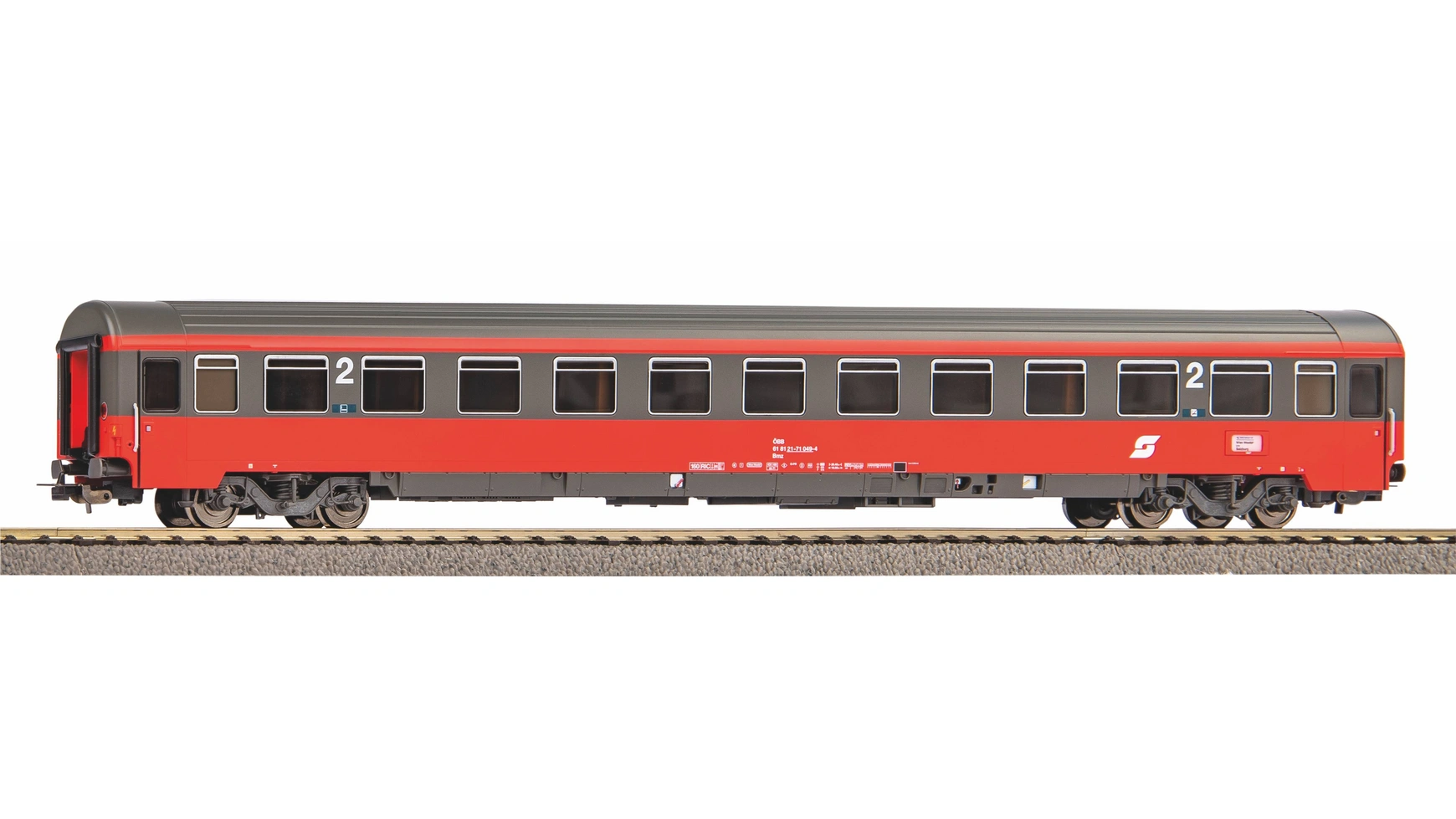 Piko Вагон-скорый поезд Eurofima 2-го класса ÖBB IV модель железнодорожного вагона управления ic 2 го класса märklin