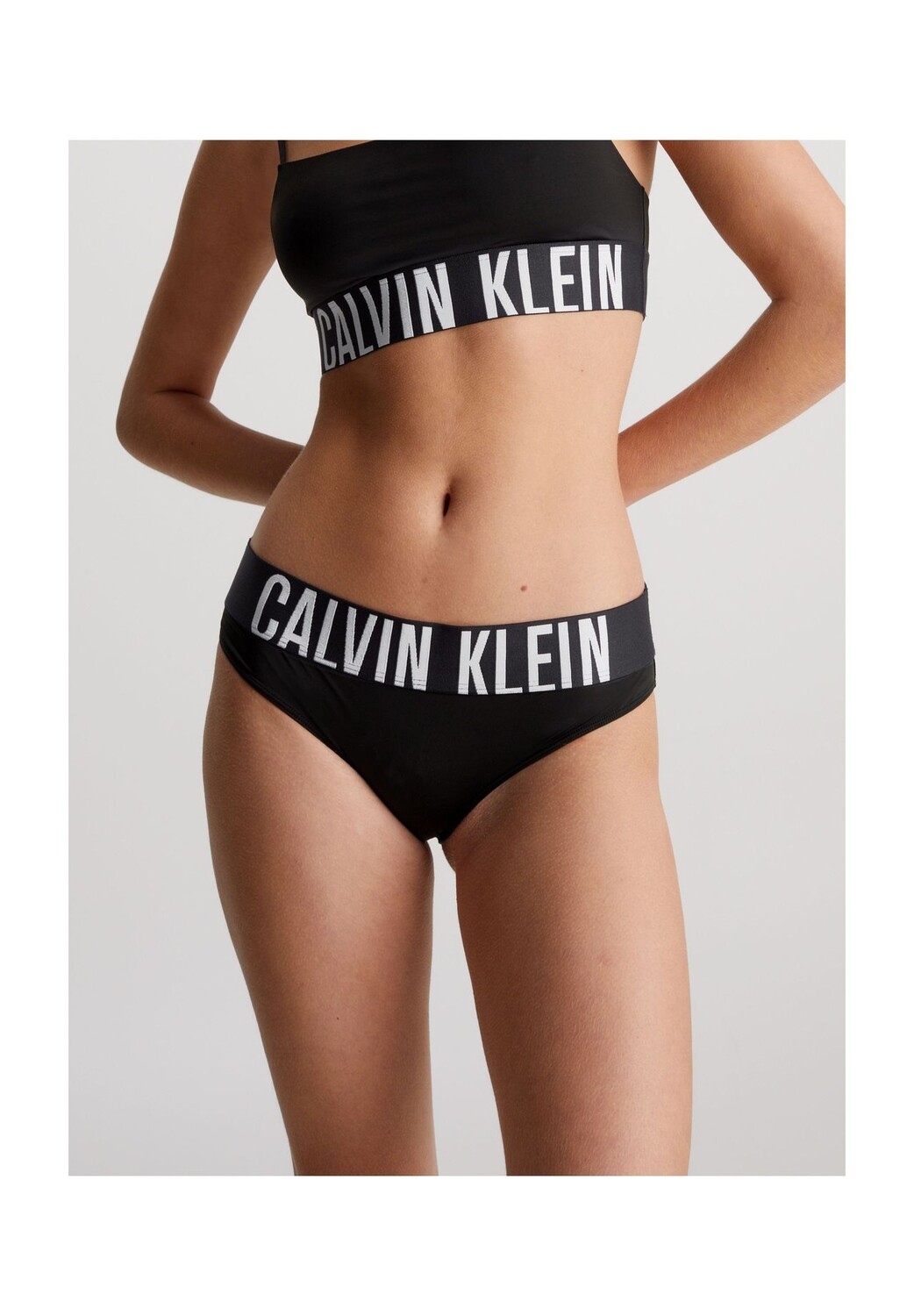 

Трусы, пояс с логотипом, женские Calvin Klein, черный