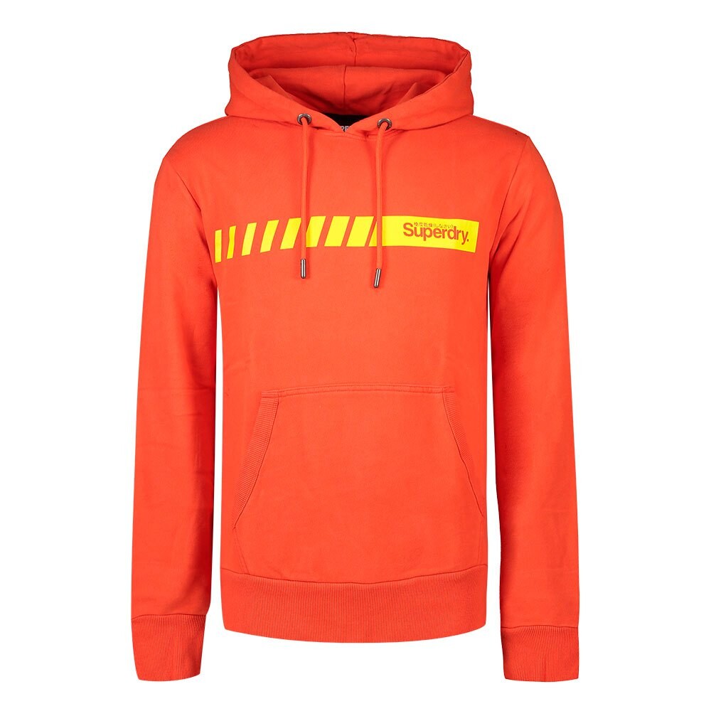 

Худи Superdry Core Logo Sport Stripe, оранжевый