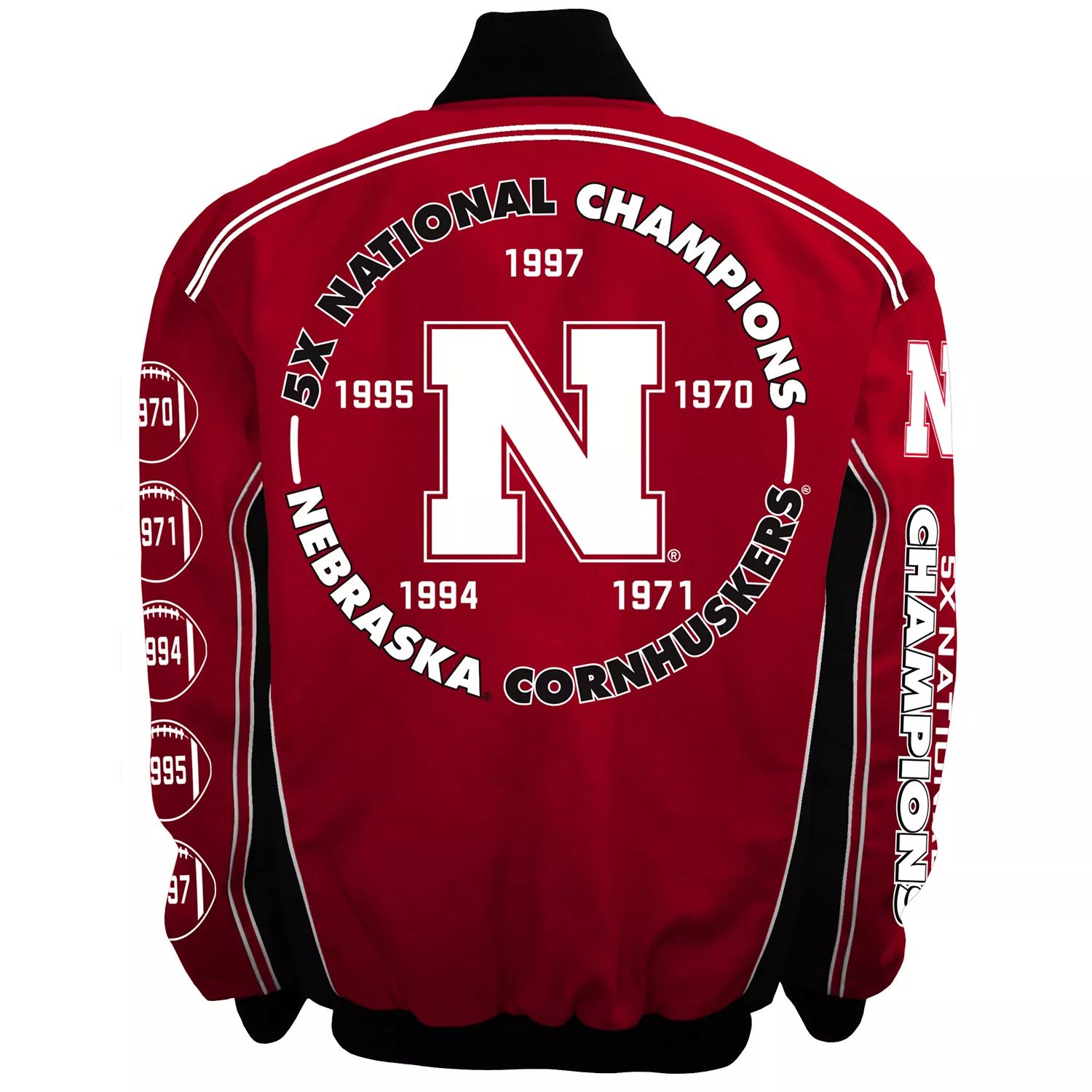 Мужская университетская куртка Nebraska Cornhuskers Commemorative Franchise Club мужской пуловер анорак nebraska cornhuskers alpha franchise club