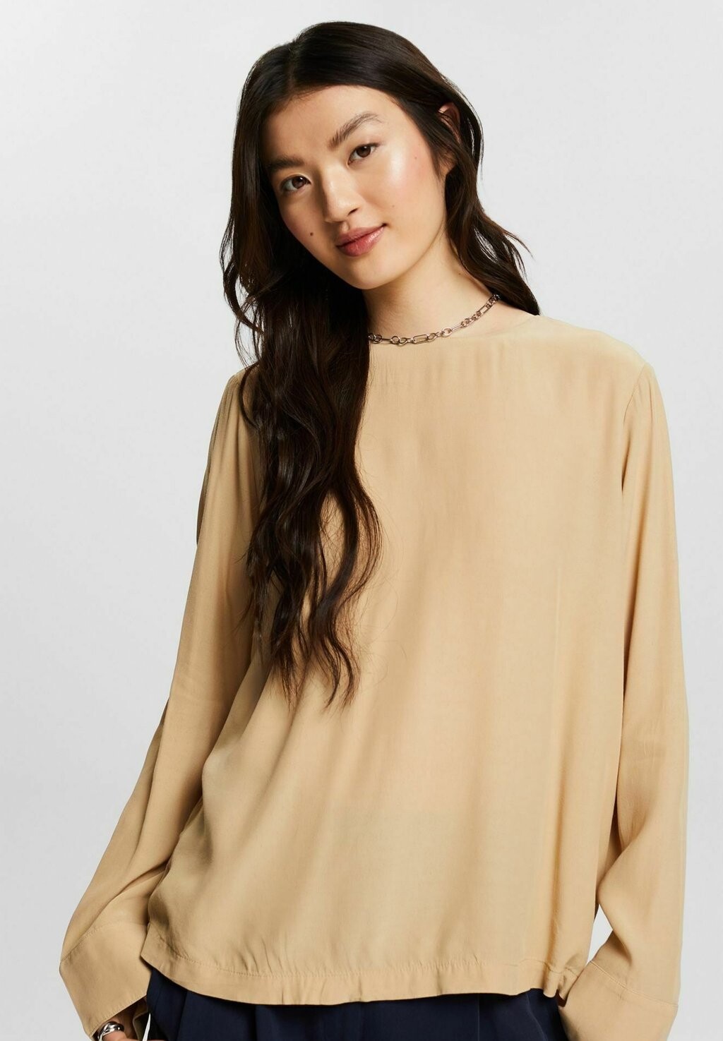 

Блузка Esprit, пестрый бежевый