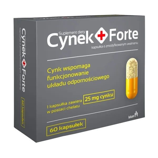 

Капсулы иммунитета Cynek+ Forte Kapsułki, 60 шт