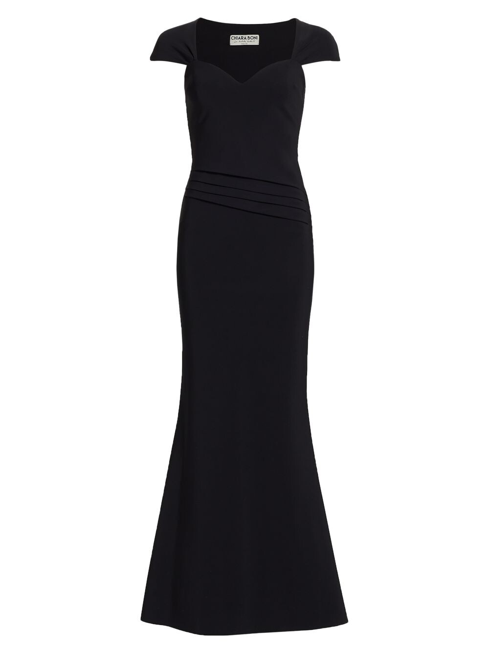 

Платье из джерси Sinny с короткими рукавами Chiara Boni La Petite Robe, черный