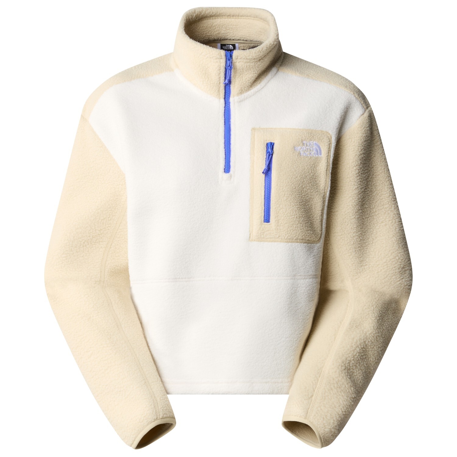 

Флисовый свитер The North Face Women's Yumiori 1/4 Zip, цвет White Dune/Gravel