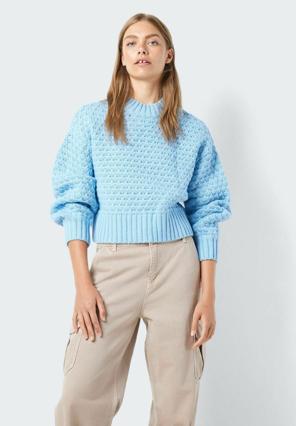 

Свитшот Noisy May BILLY L/S O NECK FRI FWD, цвет blue bell