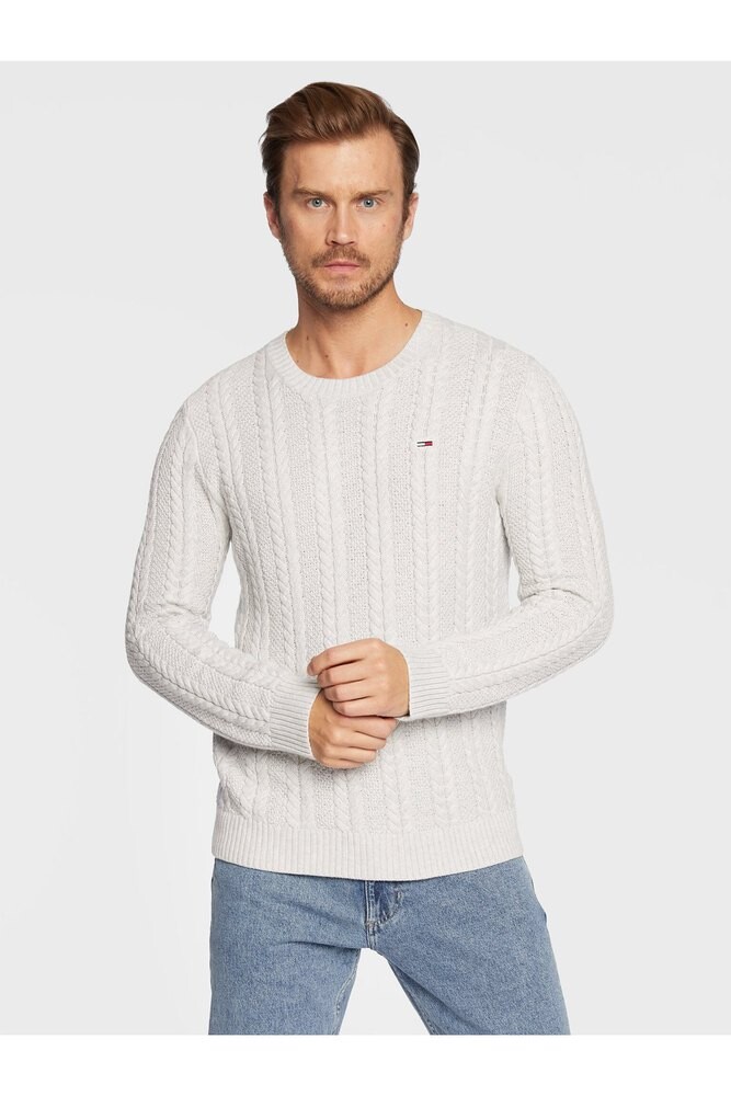 

Свитер Tommy Jeans Round Neck, серый