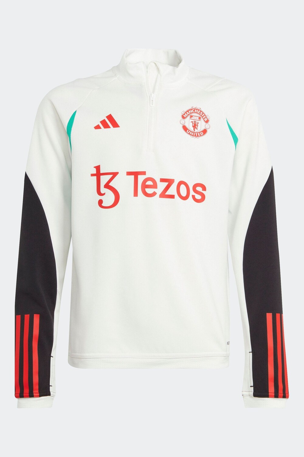 

Детская толстовка Manchester United Tiro 23 Training adidas, белый