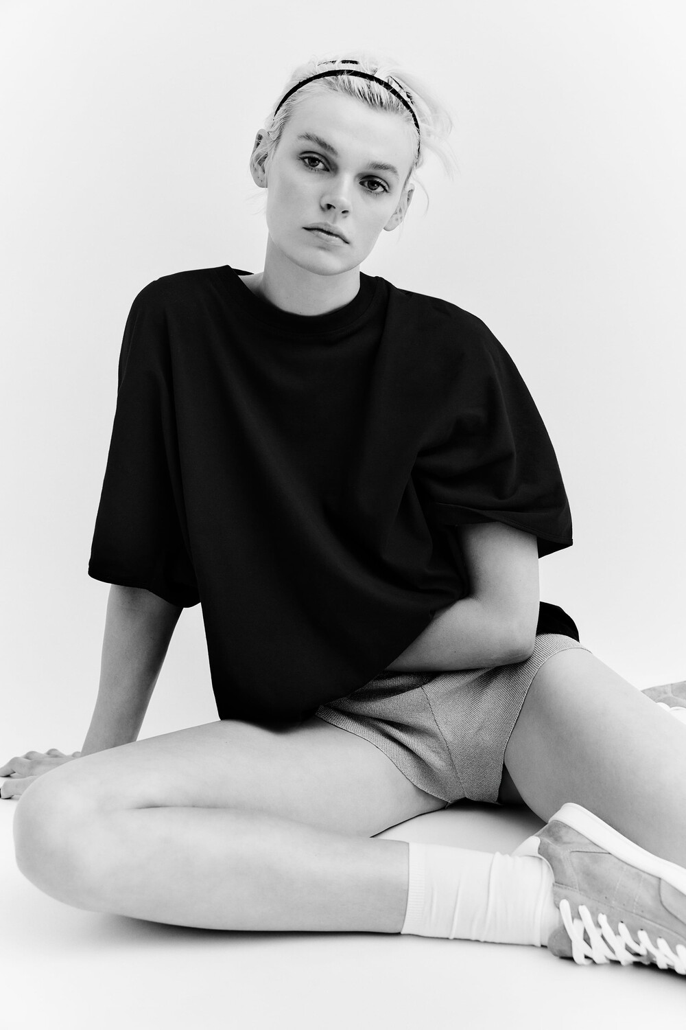 

Кожаные тапочки Zara, синий