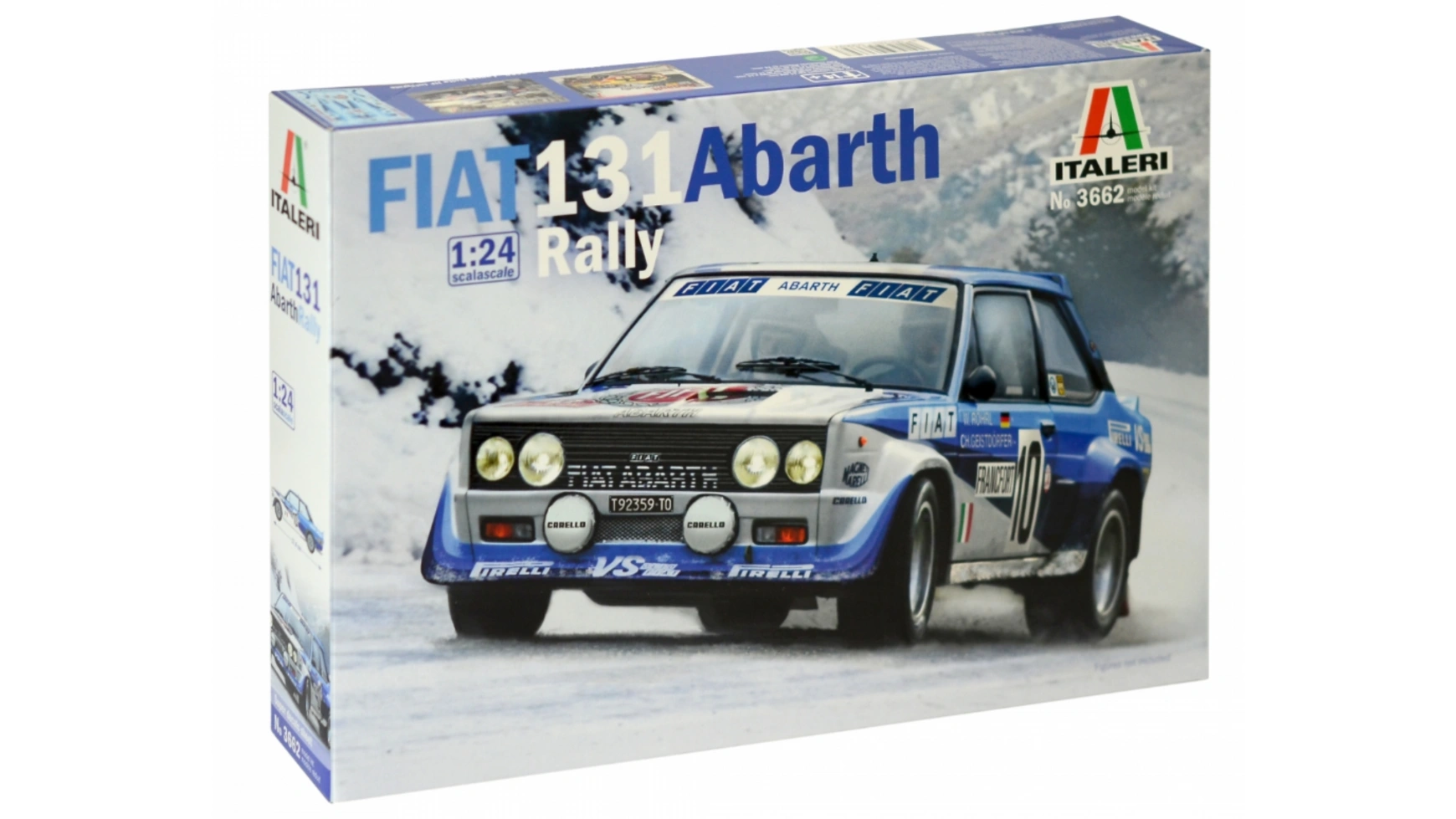 

Italeri 1:24 Fiat 131 Abarth Ралли