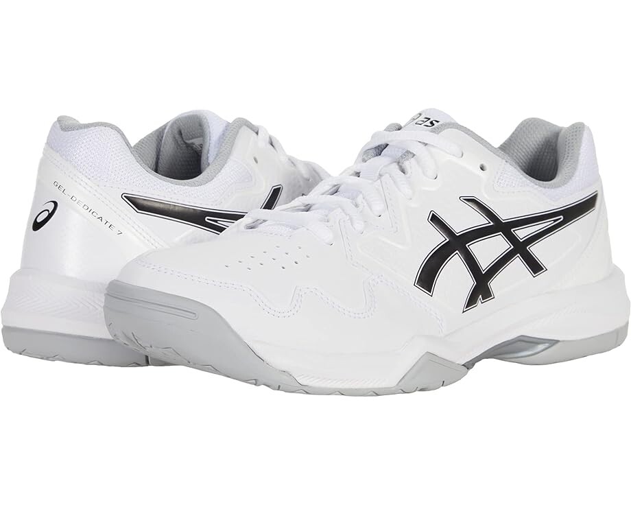 

Кроссовки ASICS GEL-Dedicate 7 Tennis Shoe, цвет White/Black