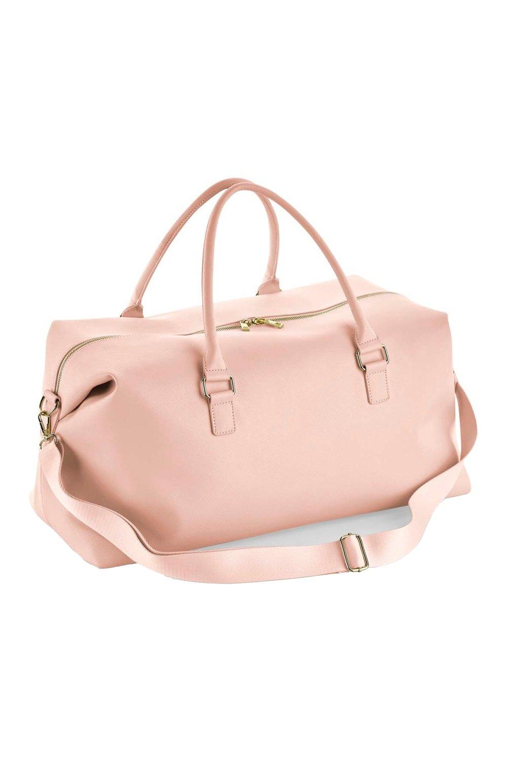цена Бутиковая спортивная сумка Bagbase, розовый