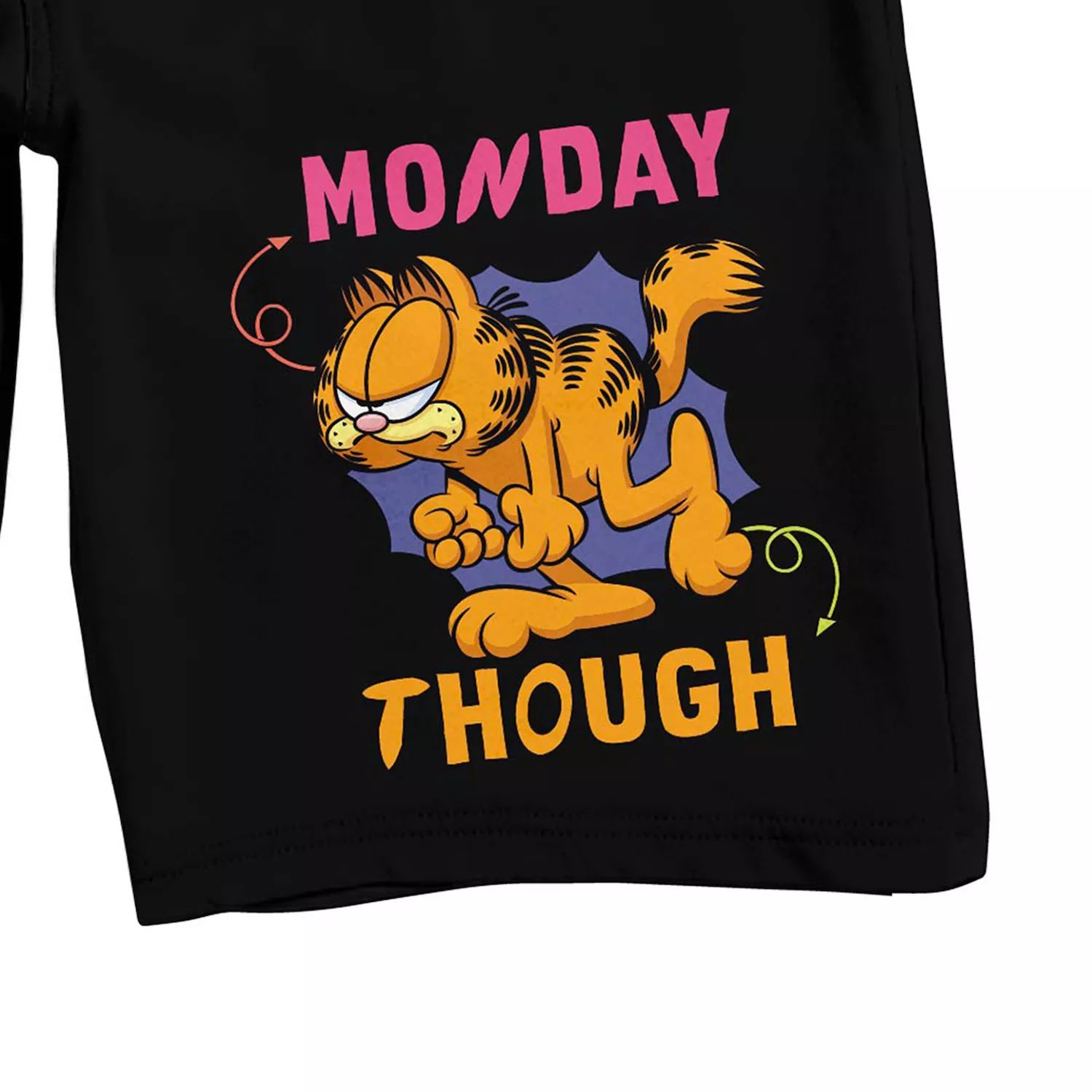 Мужские шорты для сна Garfield Monday Licensed Character мужские шорты для сна werewolf by night licensed character