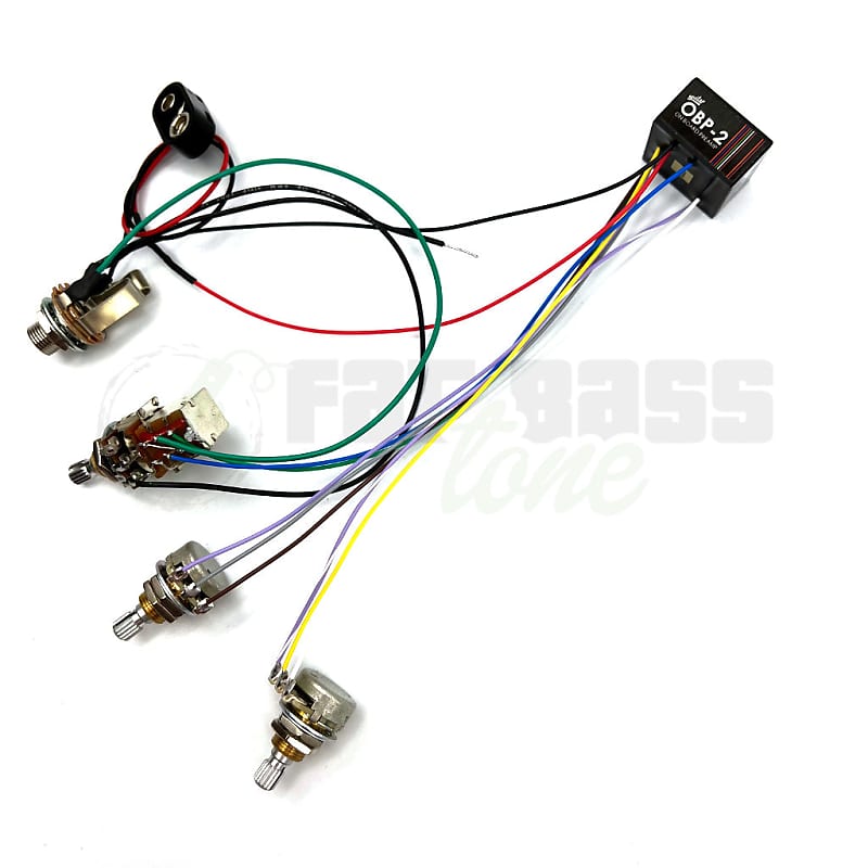 

Басс гитара Aguilar OBP-2 Custom 2 Band Bass Preamp Kit for 1 Pickup - 3 Knob Configuration